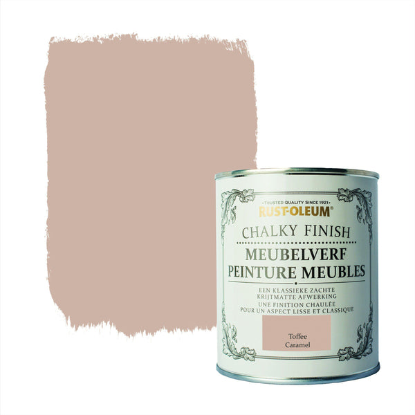 Rust-Oleum Chalky Finish Meubelverf Toffee 750ml-MARTIN MATHYS NV/SA-Bouwhof shop (6644588413104)