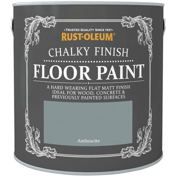 Rust-Oleum Chalky Finish Vloerverf Anthraciet 2.5l-MARTIN MATHYS NV/SA-Bouwhof shop (6644589232304)