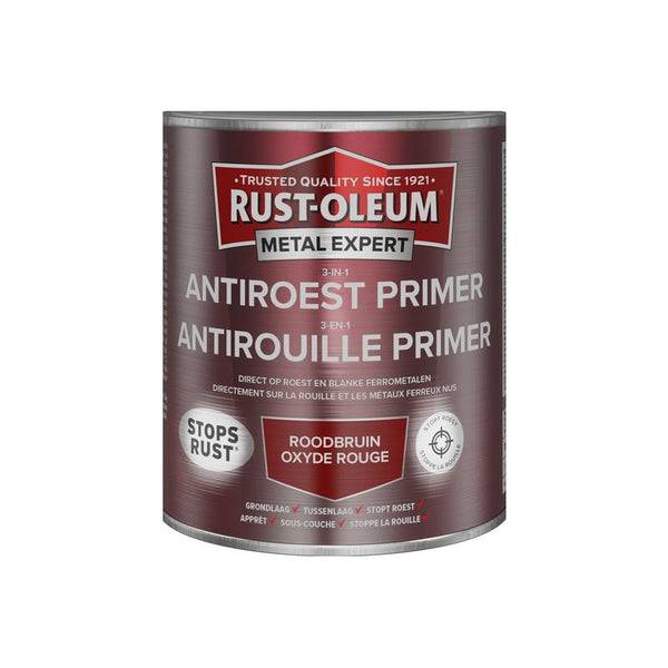 Rust-Oleum Metal Expert 3-in-1 Antiroest primer roodbruin 250 ml-MARTIN MATHYS NV/SA-Bouwhof shop