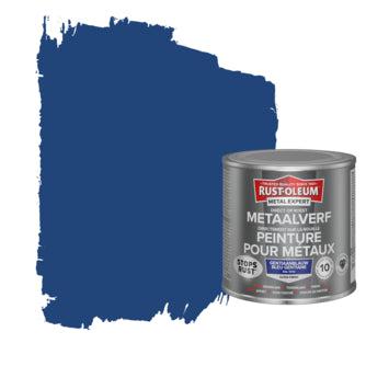 Rust-Oleum Metal Expert metaalverf hoogglans RAL5010 gentiaanblauw 250 ml-MARTIN MATHYS NV/SA-Bouwhof shop