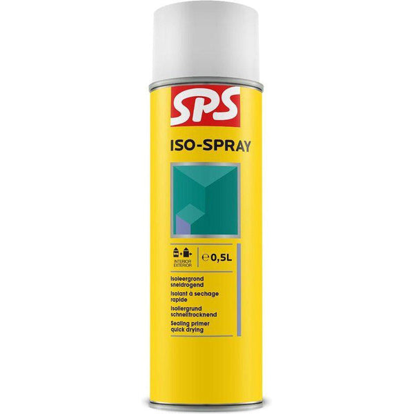 ?SPS Iso-Spray wit binnen-buiten 500 ml?-SIER PLEISTER SPECIALIST (18400)-Bouwhof shop