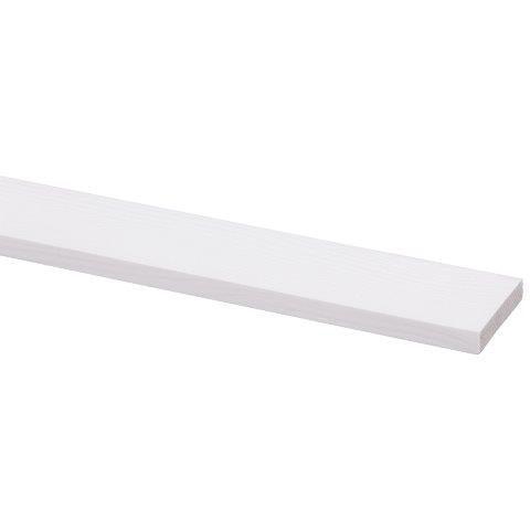 SCHAAFLAT GRENEN GEGROND 7X35MM WIT 270CM-JEWE VERKOOPMAATSCHAPPIJ-Bouwhof shop (6154555031728)