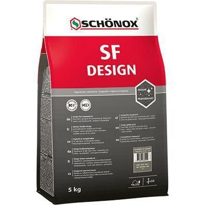 Schönox SF Design flexibele voegmortel antraciet 5 kg-BOUWLOG [BO] (bouwen)-Bouwhof shop (7001159303344)