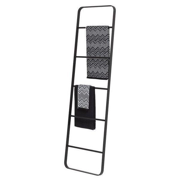 Sealskin Brix Handdoekladder vrijstaand Zwart-CORAM DIY BV-Bouwhof shop