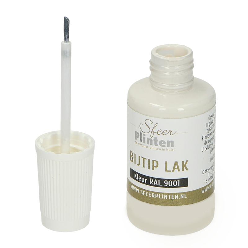 Sfeerplinten bij-tip-lak RAL 9001 - 20 ml-PLINTEN & PROFIELEN CENTRALE-Bouwhof shop