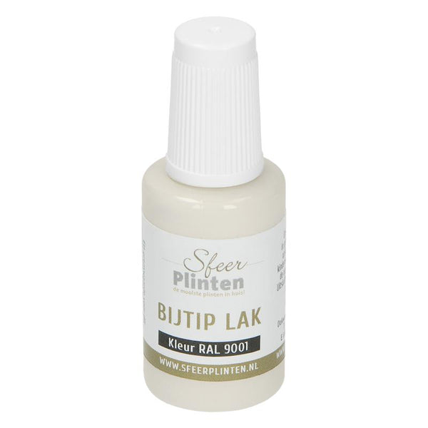 Sfeerplinten bij-tip-lak RAL 9001 - 20 ml-PLINTEN & PROFIELEN CENTRALE-Bouwhof shop