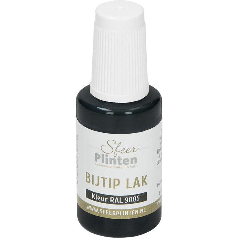 Sfeerplinten bij-tip-lak RAL 9005 - 20 ml-PLINTEN & PROFIELEN CENTRALE-Bouwhof shop