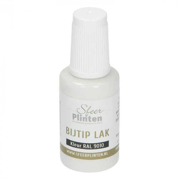 Sfeerplinten bij-tip-lak RAL 9010 - 20 ml-PLINTEN & PROFIELEN CENTRALE-Bouwhof shop