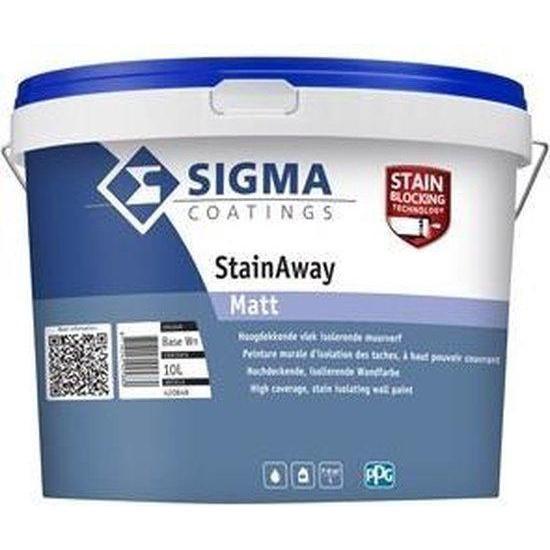 Sigma StainAway Matt 7711 Basis WN 10 liter-LUIJTEN VVZ-Bouwhof shop (6699764383920)