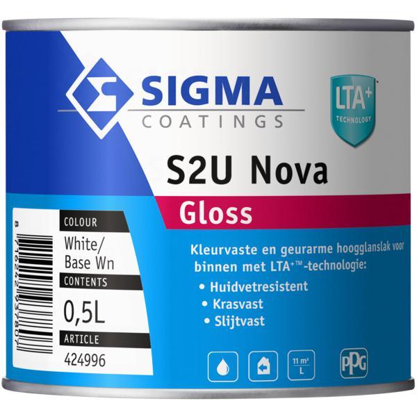 SIGMA S2U NOVA GLOSS 7711 WIT/BASIS WN 5 LITER-LUIJTEN VVZ-Bouwhof shop (6146878341296)