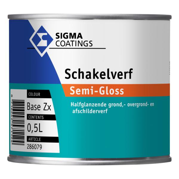 SIGMA SCHAKELVERF SEMI-GLOSS 0079 BASIS ZX 500 ML.-LUIJTEN VVZ-Bouwhof shop (6146877882544)