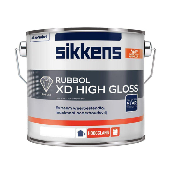 SI RUBBOL XD HG WHITE/W05 2.5L (N)-AKZO NOBEL COATINGS (verf & behang)-Bouwhof shop (6169017680048)