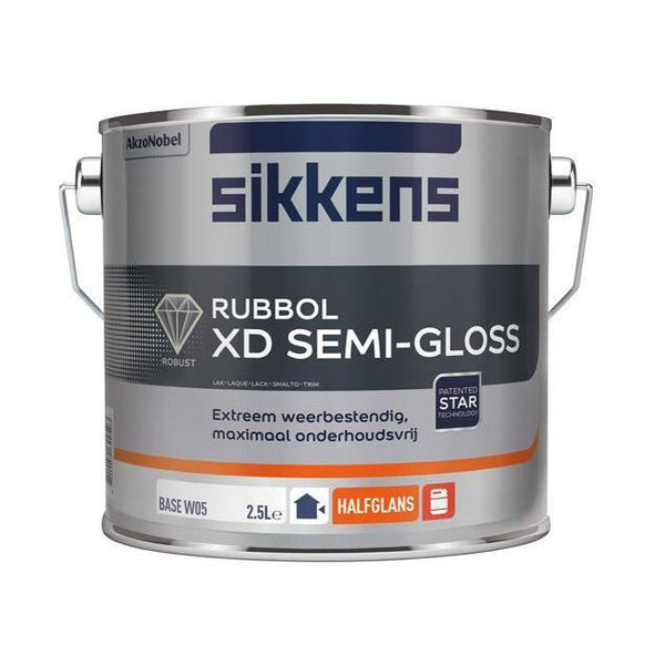 SI RUBBOL XD SG B. WHITE / W05 2.5L-AKZO NOBEL COATINGS (verf & behang)-Bouwhof shop (6169017548976)