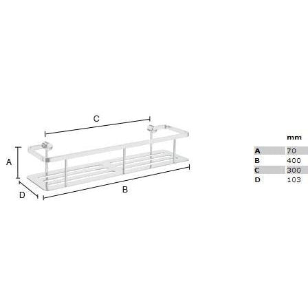 Smedbo sideline draadkorf dk3005-SMEDBO [BO]-Bouwhof shop (6198322921648)