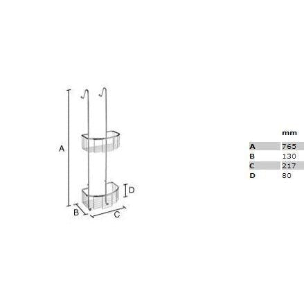 Smedbo sideline korf dubb chroom dk1041-SMEDBO [BO]-Bouwhof shop (6198322888880)