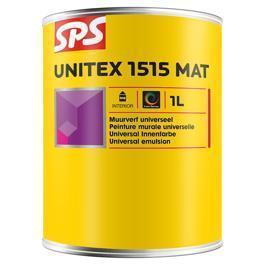 SPS UNITEX 1515 MAT WIT P BINNEN 1 LTR. Default Title (6138322256048)