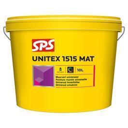 SPS UNITEX 1515 MAT WIT P BINNEN 10 LTR. Default Title (6138322223280)