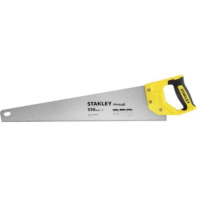 Stanley universeel zaag Sharpcut 550 mm 11T/inch-STANLEY BLACK & DECKER [BO]-Bouwhof shop (6623438241968)