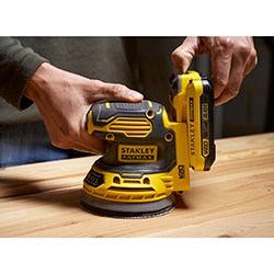 Stanley excentrische schuurmachine (zonder accu) 18V-STANLEY BLACK & DECKER-Bouwhof shop