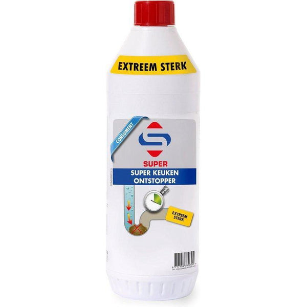 Super Ontstopper 1 liter - keuken-SUPERCLEANERS RETAIL-Bouwhof shop (6667337498800)