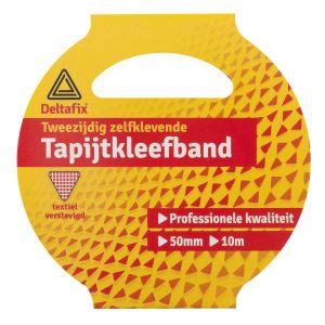 Tapijttape prof. in huls 10 mtr. 50 mm-DELTAFIX-Bouwhof shop