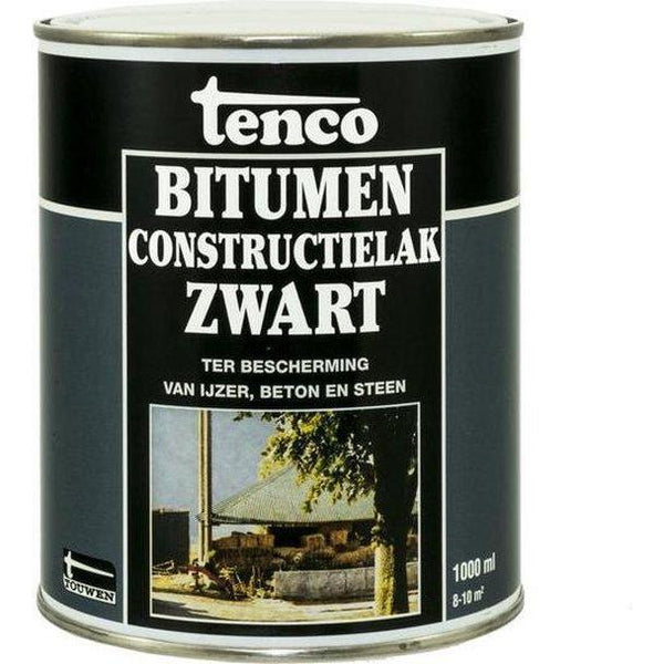 TENCO BITUMEN CONSTRUCTIELAK ZWART-AKZO NOBEL COATINGS (verf & behang)-Bouwhof shop (6588178563248)