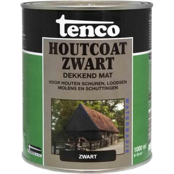 Tenco houtcoat zwart WB mat 1 liter-LUIJTEN VVZ-Bouwhof shop (6712866668720)