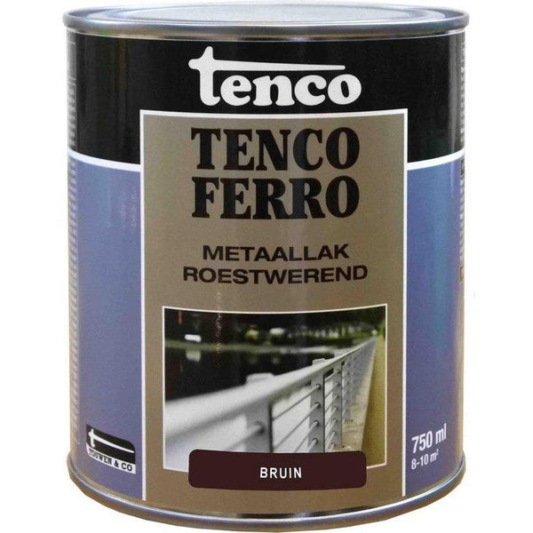 TENCOFERRO ROESTWERENDE IJZERVERF 406 BRUIN 750ML-AKZO NOBEL COATINGS (verf & behang)-Bouwhof shop (6180745052336)