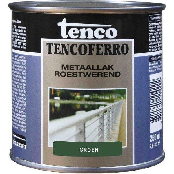 TENCOFERRO ROESTWERENDE IJZERVERF 400 GROEN 250ML-AKZO NOBEL COATINGS (verf & behang)-Bouwhof shop (6180744528048)