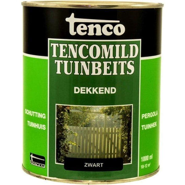 TENCOMILD TUINBEITS DEKKEND ZWART 1000ML-AKZO NOBEL COATINGS (verf & behang)-Bouwhof shop (6179650699440)