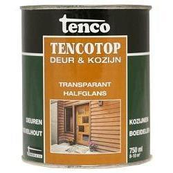 TENCOTOP DEUR & KOZIJN TRANSPARANT 209 MAHONIE-AKZO NOBEL COATINGS (verf & behang)-Bouwhof shop (6217859956912)