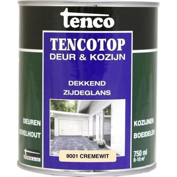 TENCOTOP DEUR & KOZIJN DEKKEND ZIJDEGLANS 11 RAL9001 CREMEWI-AKZO NOBEL COATINGS (verf & behang)-Bouwhof shop (6217859039408)