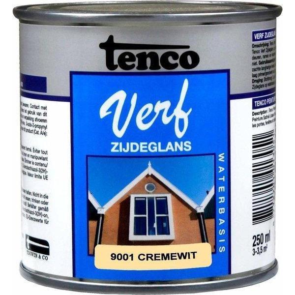 TENCO WATERBASIS DEKKEND ZG 9001 CREMEWIT 0.25 L.-AKZO NOBEL COATINGS (verf & behang)-Bouwhof shop (6217858482352)