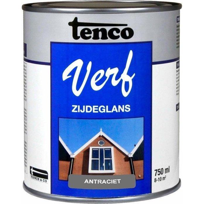 Tenco Verf zijdeglans 7016 antraciet 750 ml.-BOUWLOG (Tenco)-Bouwhof shop (6691003498672)