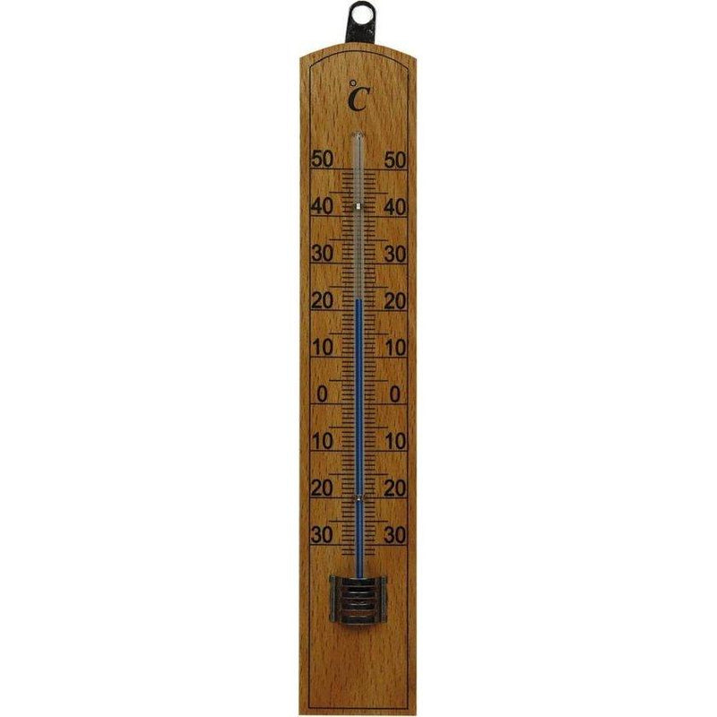 Thermometer hout 20 cm.-TALEN TOOLS [BO] (tuin)-Bouwhof shop (6135175970992)