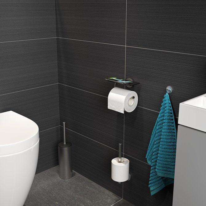 Tiger Noon toiletrolhouder/planchet RVS-CORAM DIY BV-Bouwhof shop