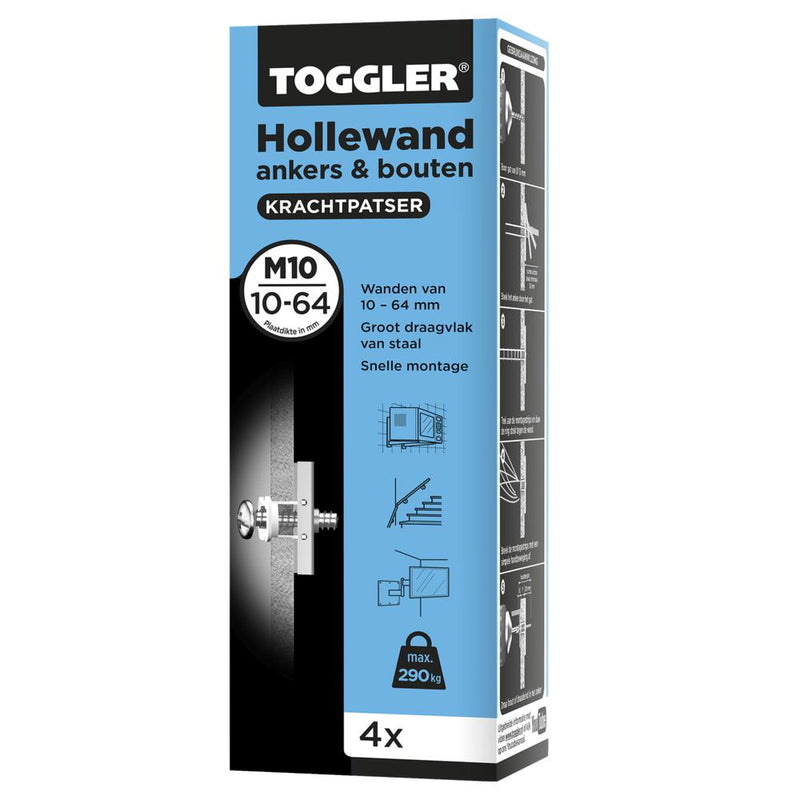 TOGGLER HOLLEWAND ANKERS M10 (4 ST.)-INSTAR HOLLAND (Toggler)-Bouwhof shop (6139161215152)