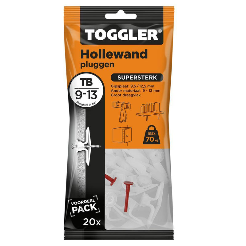 TOGGLER HOLLEWAND PLUG TB (20 ST.)-INSTAR HOLLAND (Toggler)-Bouwhof shop (6139160821936)
