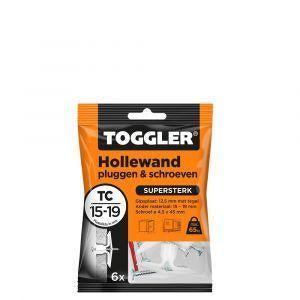 TOGGLER HOLLEWAND PLUG TC-6S + SCHROEVEN (6 ST.)-INSTAR HOLLAND (Toggler)-Bouwhof shop (6139160658096)