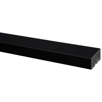 Trapleuning 50x25mm mat-zwart 100cm-DELI HOME (bouwen)-Bouwhof shop