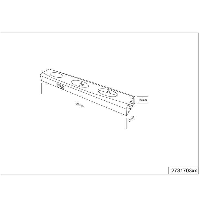 Trio wandlamp aragon (incl. 3 X smd. 1W. 3000K. 80Lm)-TRIO INTERNATIONAL GMBH-Bouwhof shop (6135622893744)