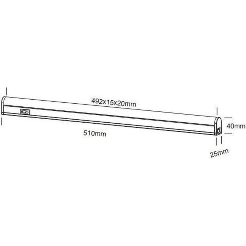 Trio wandlamp ramon (incl. 1 X smd. 7W. 3000K. 600Lm)-TRIO INTERNATIONAL GMBH-Bouwhof shop (6135620632752)