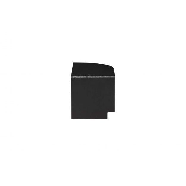 WOOOD Finca tv meubel grenen zwart rond rechts 78 cm-DE EEKHOORN [BO] (wonen)-Bouwhof shop