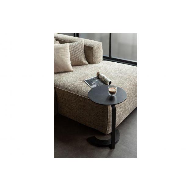 WOOOD Floor bijzettafel hout/metaal zwart-DE EEKHOORN [BO] (wonen)-Bouwhof shop (6933738586288)