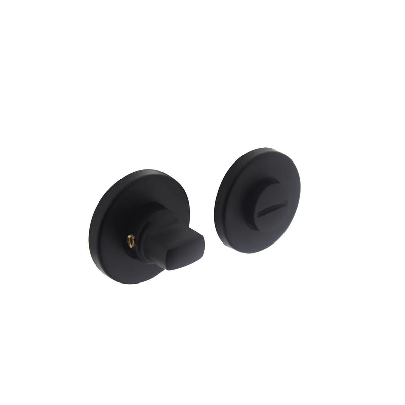 WC-SLUITING 8MM ROND MET KUNSTSTOF ONDERROZET ZWART-VAN LEEUWEN INT. | INTERSTEEL [BO]-Bouwhof shop (6171996520624)