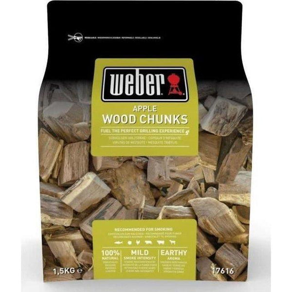 Weber Houtblokjes 1.5 kg. Apple-WEBER-STEPHEN [BO]-Bouwhof shop (6690917974192)