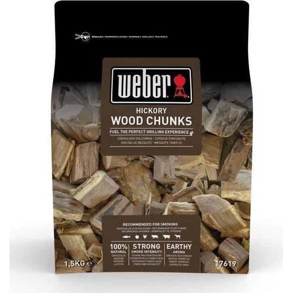 Weber Houtblokjes 1.5 kg. Hickory-WEBER-STEPHEN [BO]-Bouwhof shop (6690918006960)