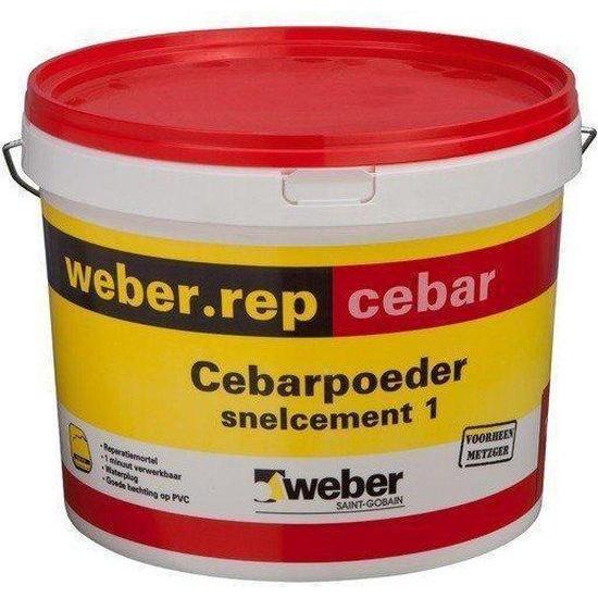 Weber Rep cebar snelcement 1 min. 12 kg.-BOUWLOG [BO] (bouwen)-Bouwhof shop (6712869421232)
