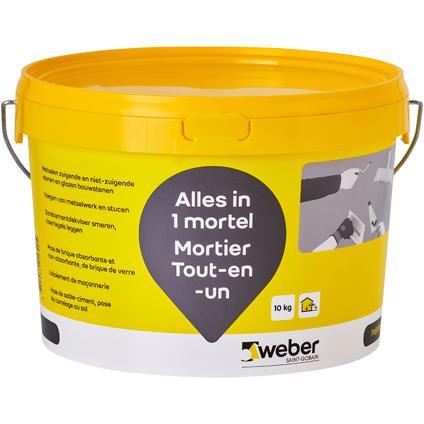 WEBER BEAMIX ALLES-IN-1-MORTEL 840 10KG-WEBER BEAMIX-Bouwhof shop (6179636773040)