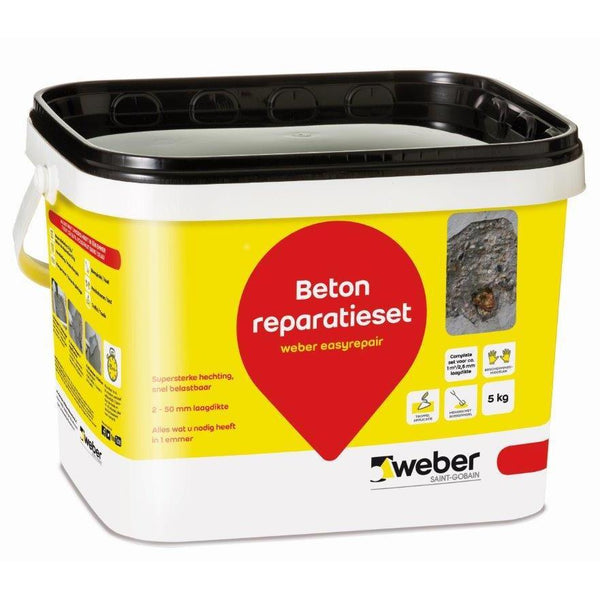 WEBER BETON REPARATIESET 5KG-WEBER BEAMIX-Bouwhof shop (6179636805808)